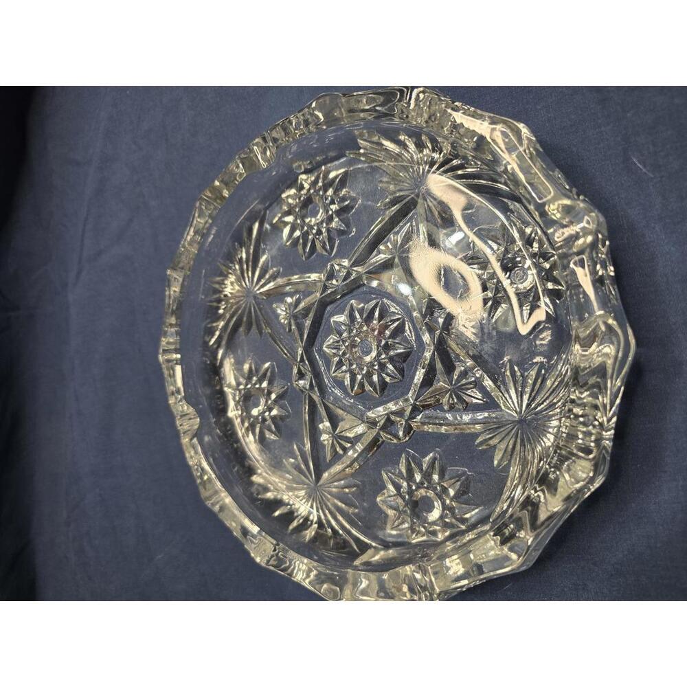 Vintage Anchor Hocking Vanity Tray Star of David